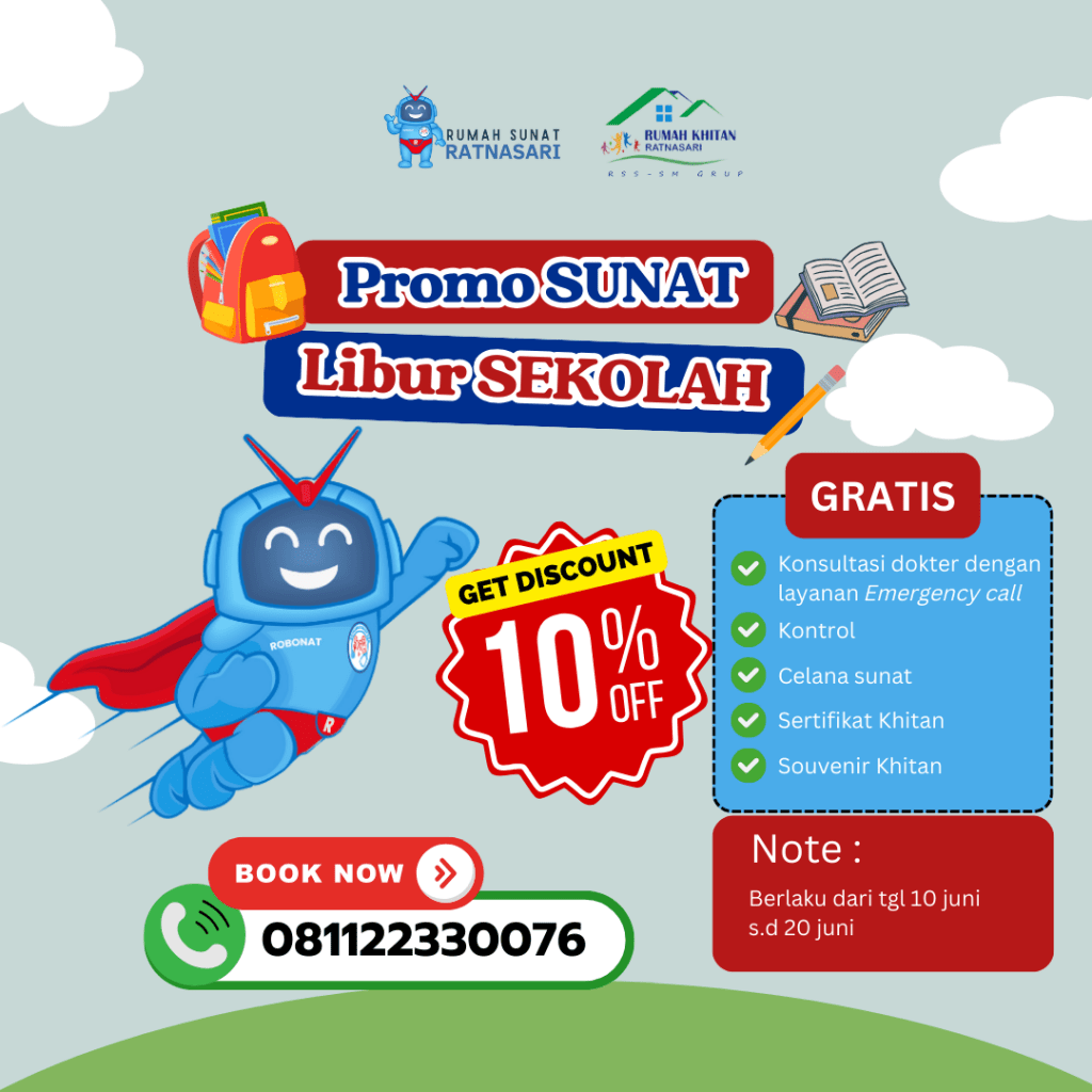 promo sunat libur sekolah