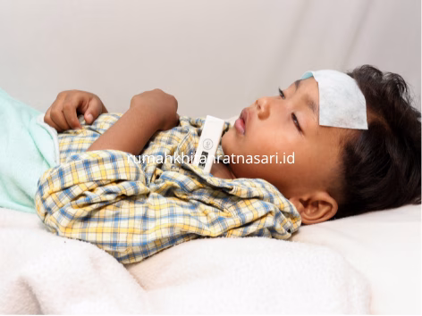 anah demam akibat curah hujan