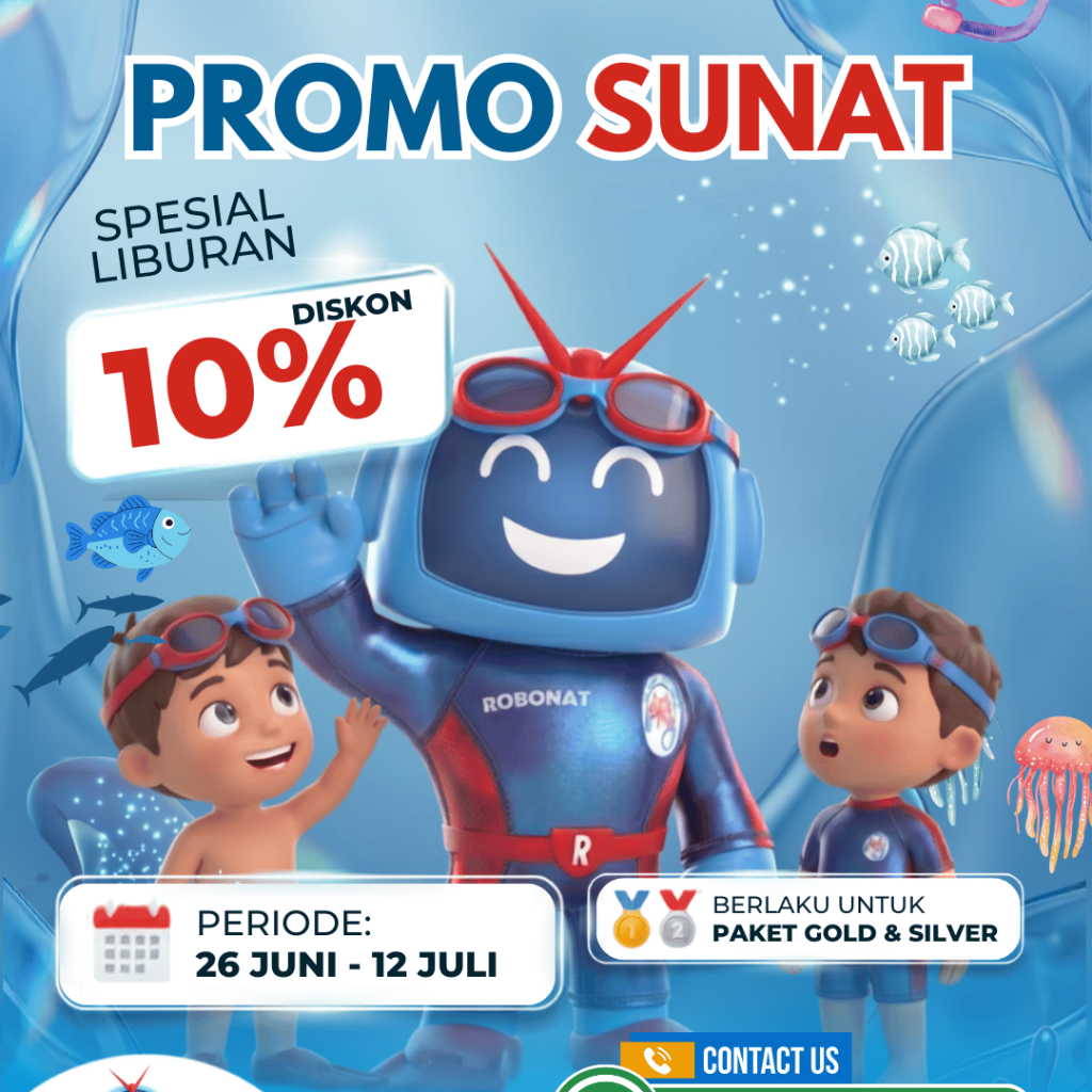 Promo khitan spesial libur sekolah Robonat untuk anak