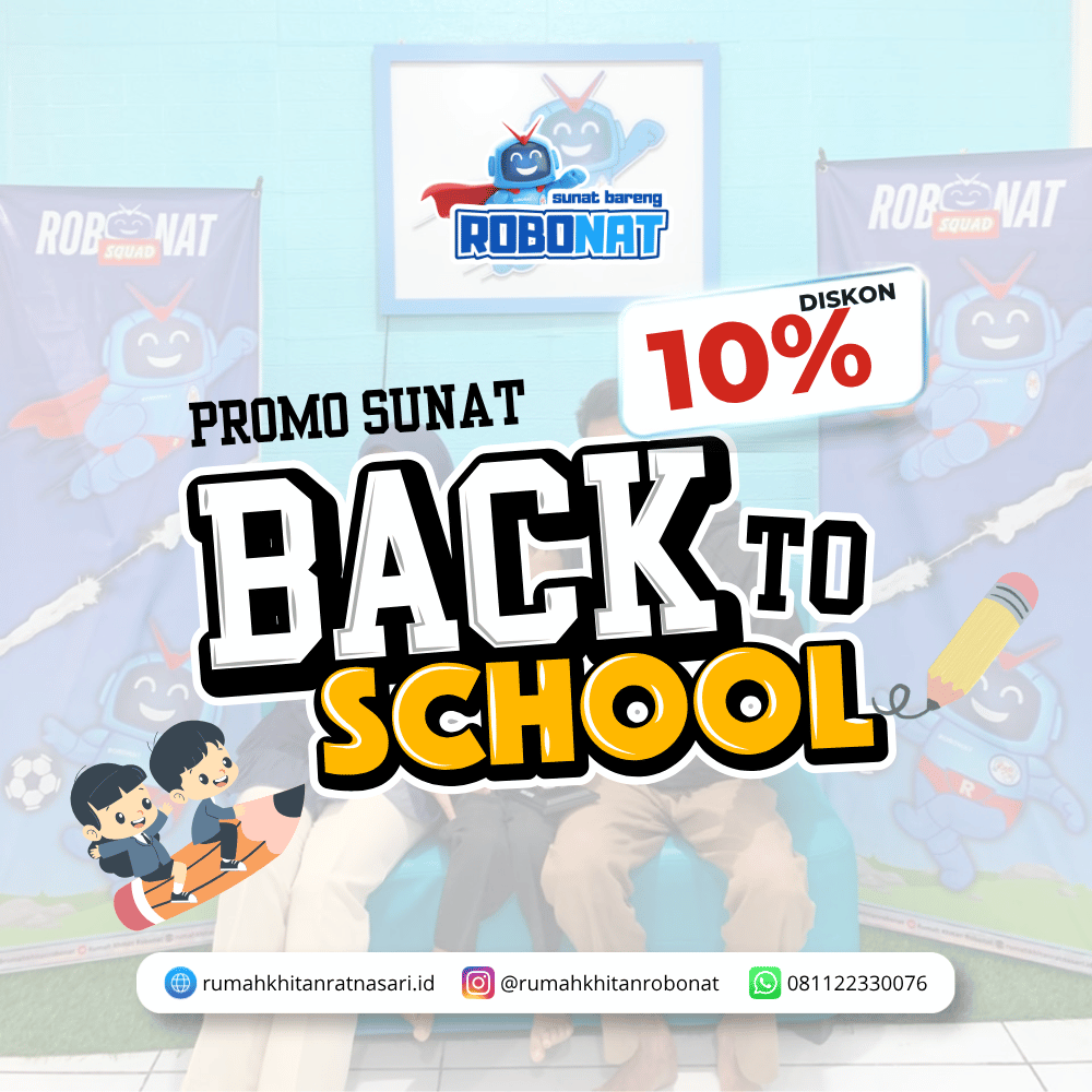 Promo Sunat Back to School di Bandung: Diskon 10%